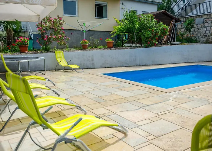 With Swimming Pool Dramalj, Crikvenica - 5551 * دْغاماي
