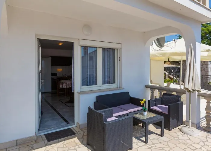 With Swimming Pool Dramalj, Crikvenica - 5551 Διαμέρισμα *